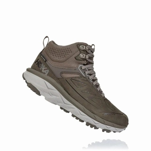 Hoka One One CHALLENGER MID GORE-TEX Hiking Shoes For Women India Grey IN-7935